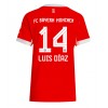 Bayern Munich Luis Diaz #14 Hemmakläder Dam 2025-26 Kortärmad